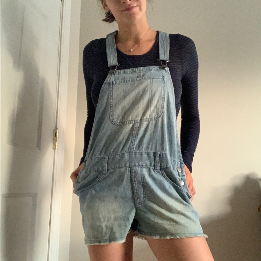 Rubbish Blue Jean Overalls